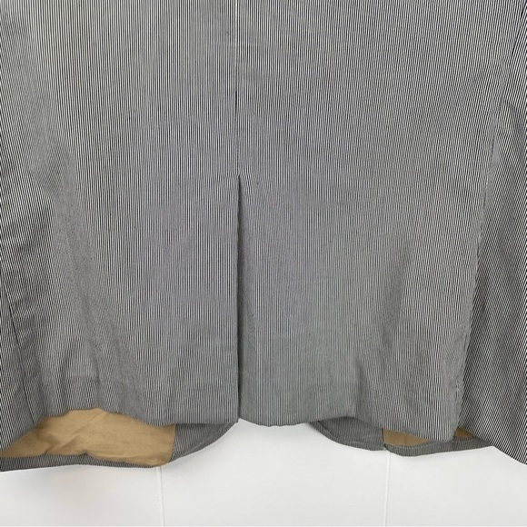 J.Crew Two-Button Blue White Striped Blazer Sports Jacket - Picture 10 of 12